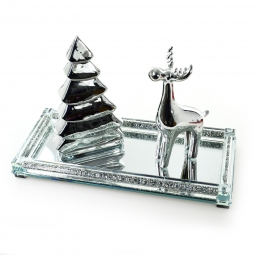 Renifer Silver Mirror