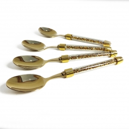 Zestaw łyżeczek Gold Spoon